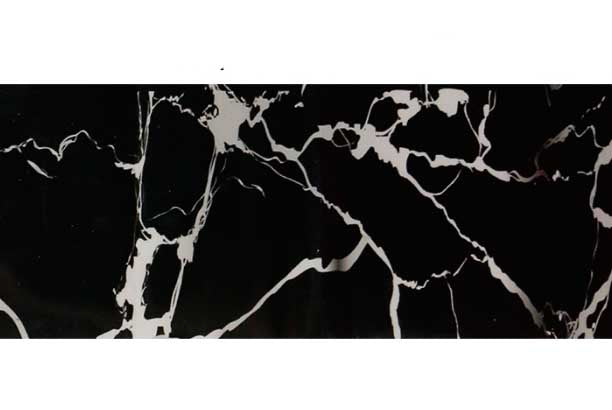 5 - Black & Grey Marble Foil
