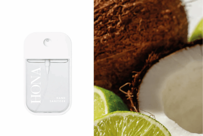 HONA Hand Sanitiser 50ml - Coconut Lime