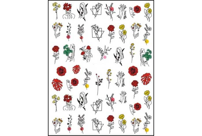5 - Abstract Stickers