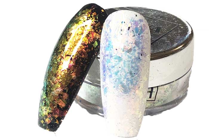 Cancer (Zodiac) Nail Flakes