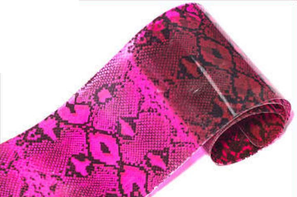 Pink Snake Skin - HONA - The Home Of Nail Art