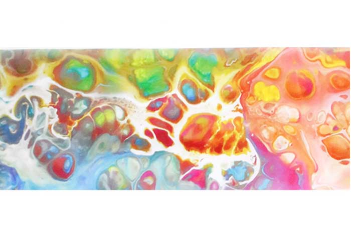 102 - Rainbow Slick Marble