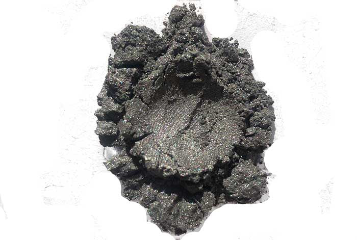 Silver Black Mica Powder
