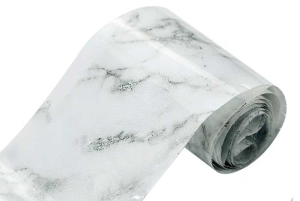 126 - White & Grey Marble